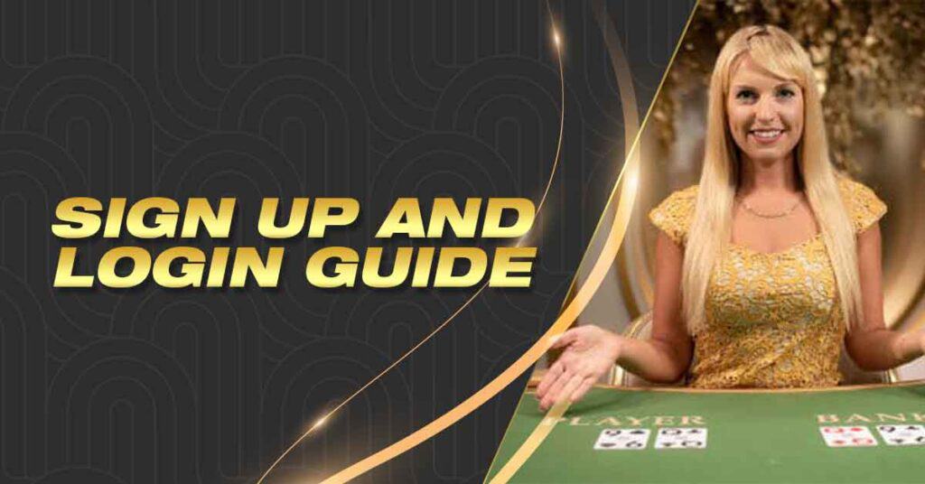 Sign Up and Login Guide CC6 Casino